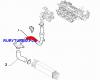 PRZEWÓD GUMOWY MIĘDZY TURBINĄ A INTERCOOLEREM ALFA ROMEO GIULIETTA 1.6 JTDM 105 KM
